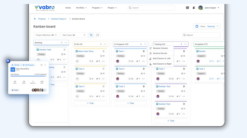 Vabro Is the Best Workflow Software for Project Management