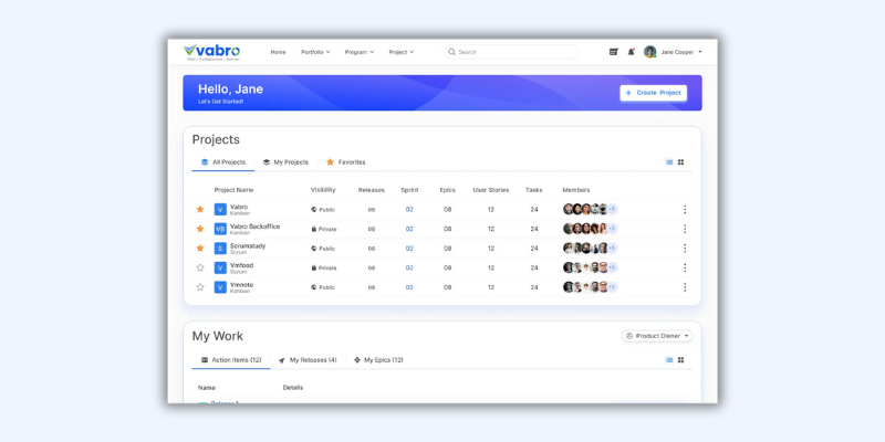 Using Team Project Software