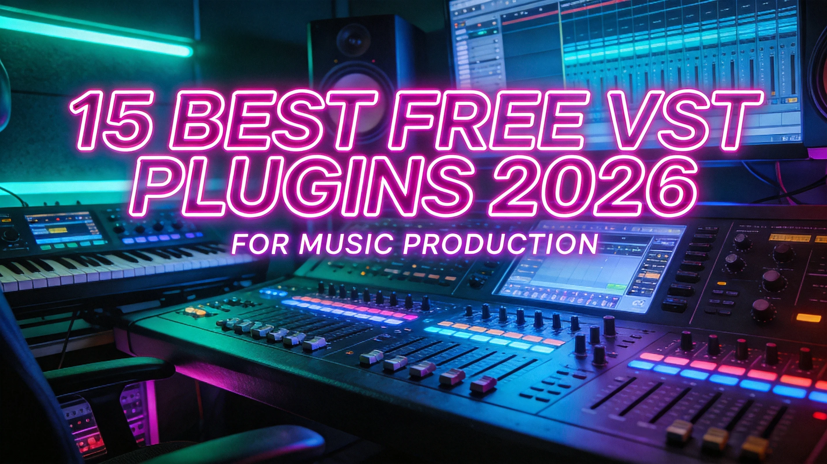 The 15 Best Free VST Plugins for Producers in 2026