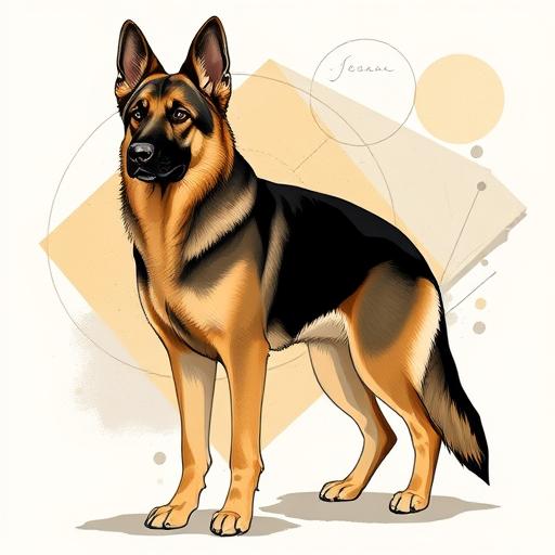 Овчарки-самки: грациозные и бдительные красавицы