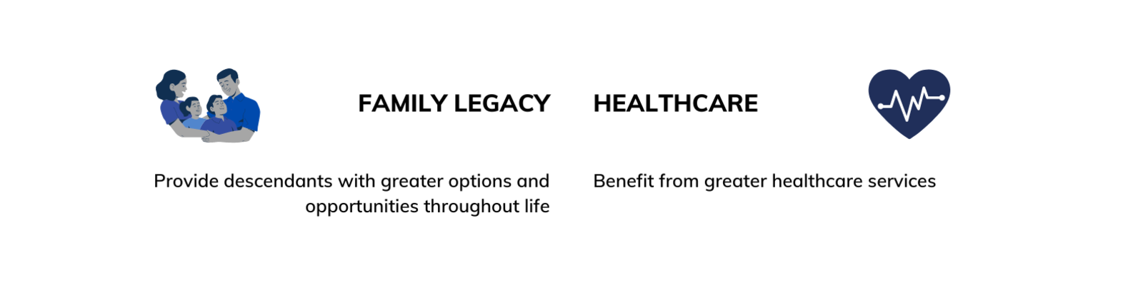 Benefits of residency and citizenship programmes - Family legacy and healthcare