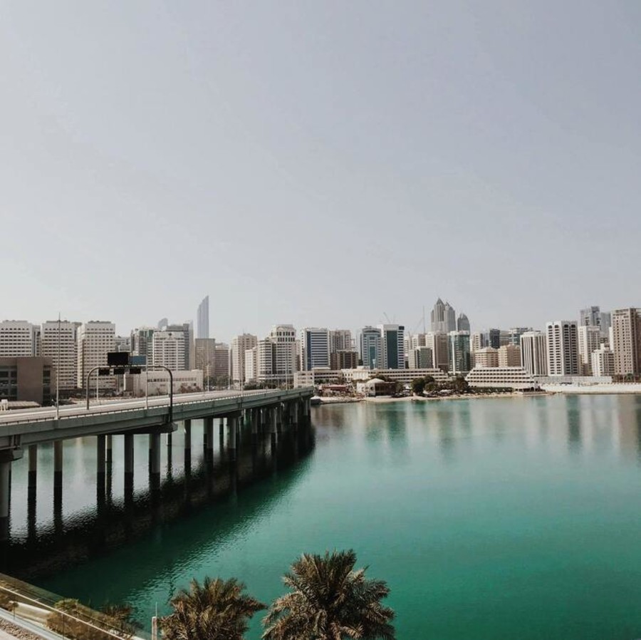 Business buildings in Abu Dhabi