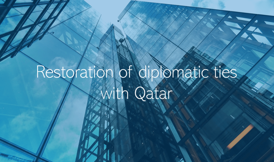 Qatar Blockade Restoration of diplomatic ties with Qatar