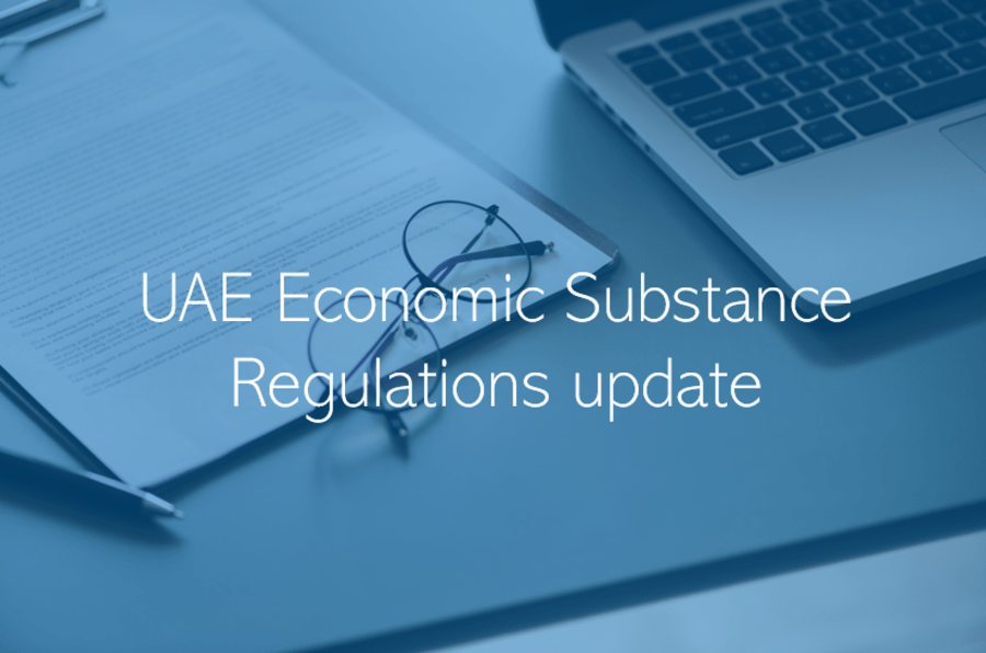 UAE Economic Substance Regulations Abu Dhabi Dubai