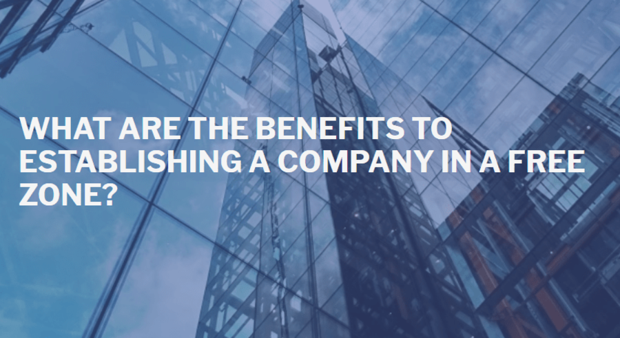 What are the benefits to establishing a company in a Free Zone Dubai Abu Dhabi UAE