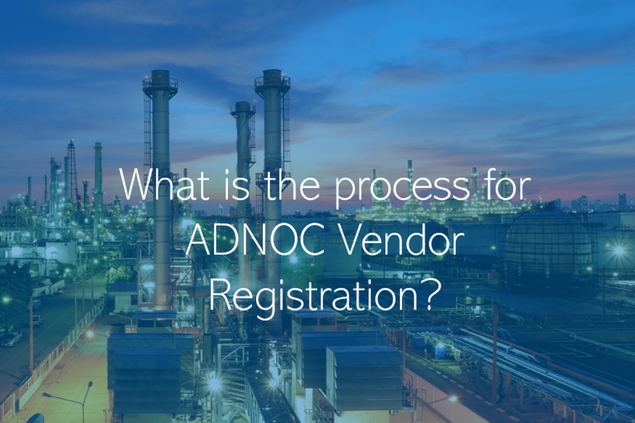 What is the process for ADNOC Vendor Registration