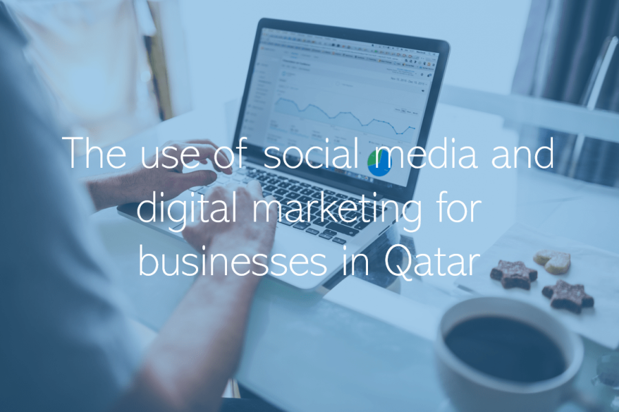 The use of social media and digital marketing for businesses in Qatar