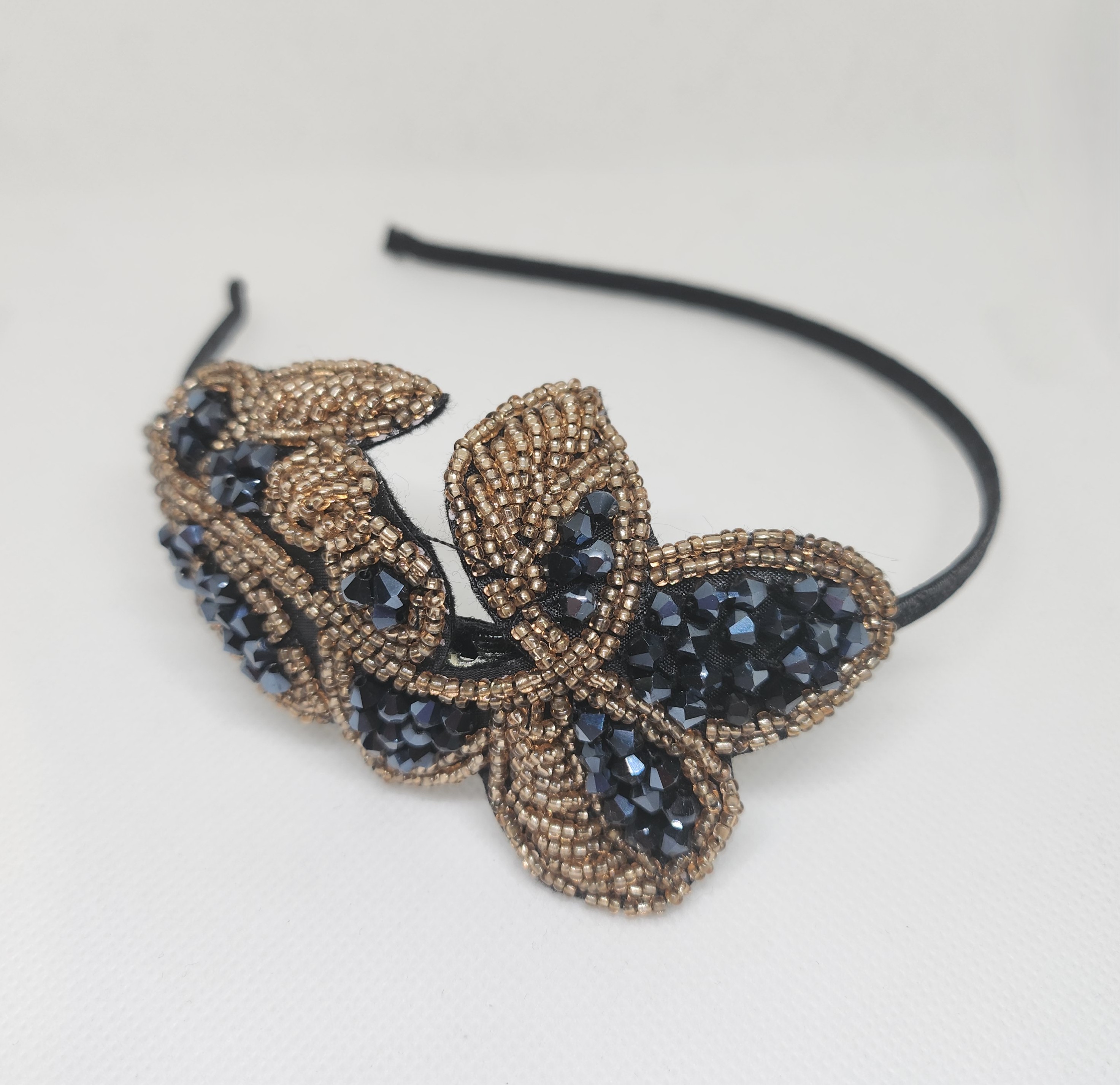 Vincha flor de tela - Vista 4