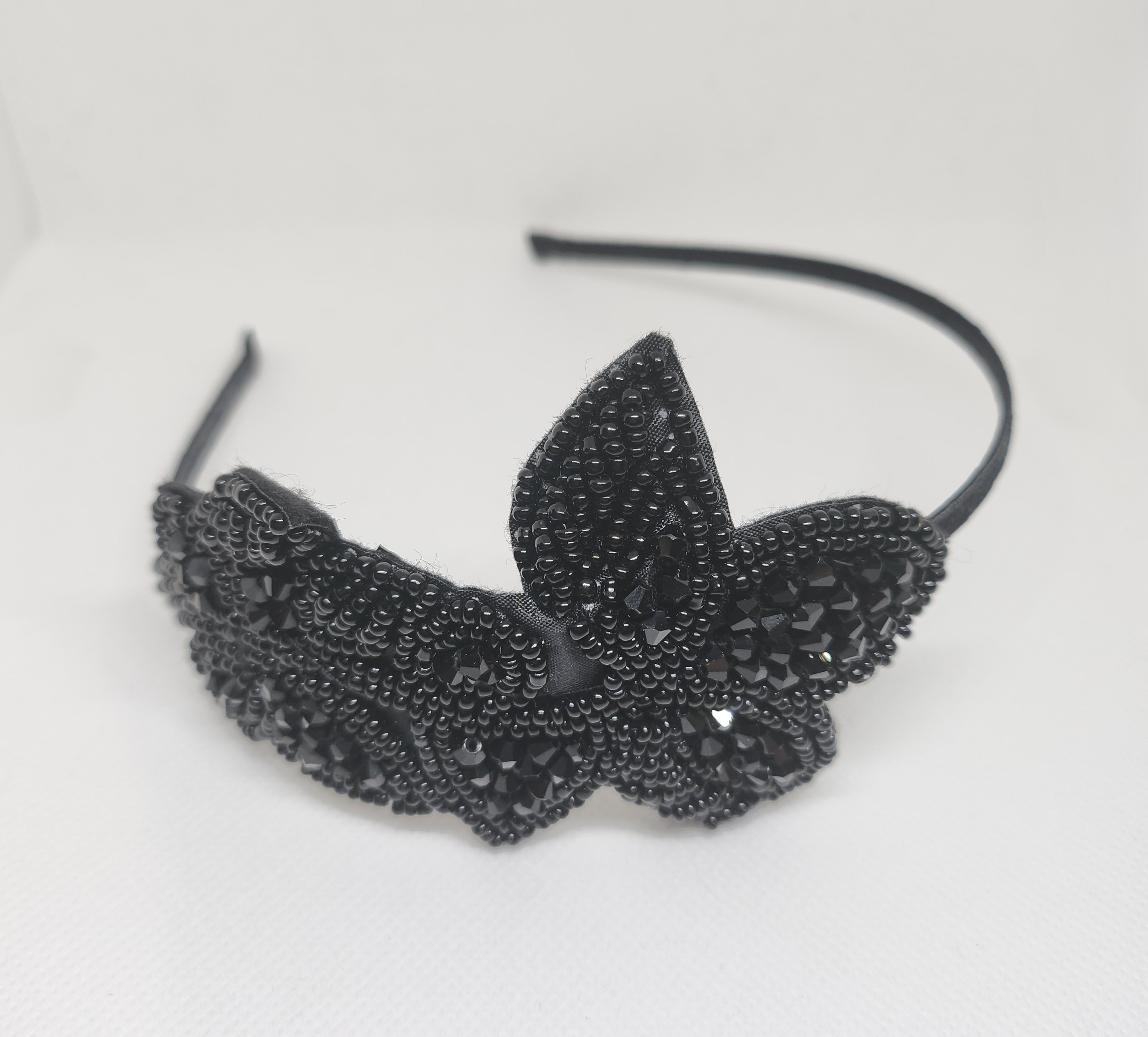 Vincha flor de tela - Vista 2