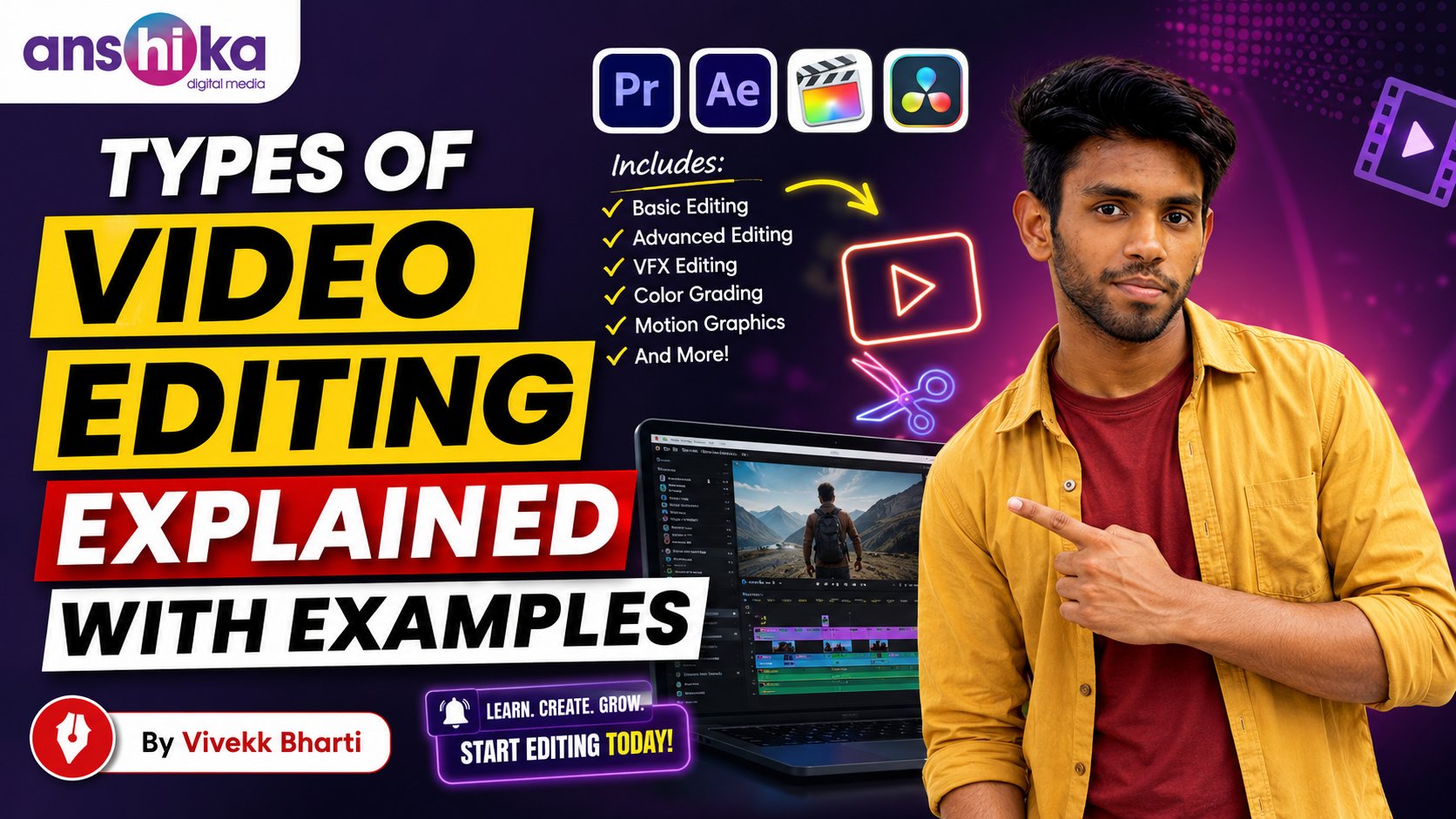 Types of Video Editing Explained