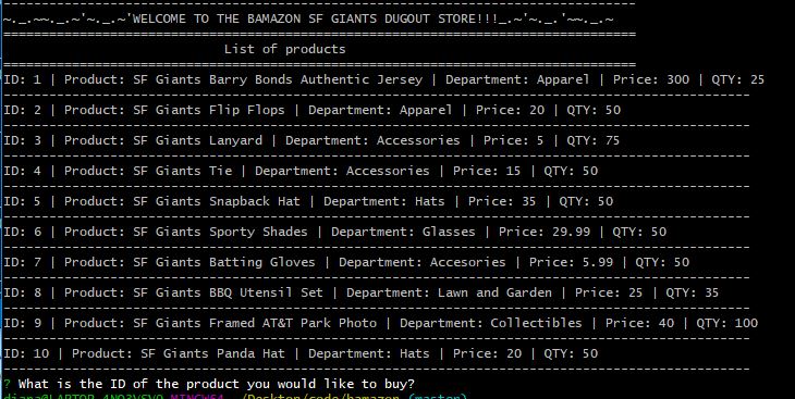 bamazon