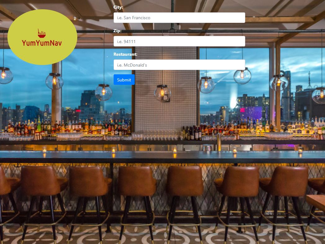 YumYumNav Project