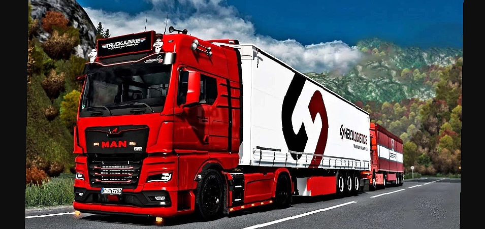 МОД MAN TG3 2020 Megamod v1.1 ДЛЯ EURO TRUCK SIMULATOR 2