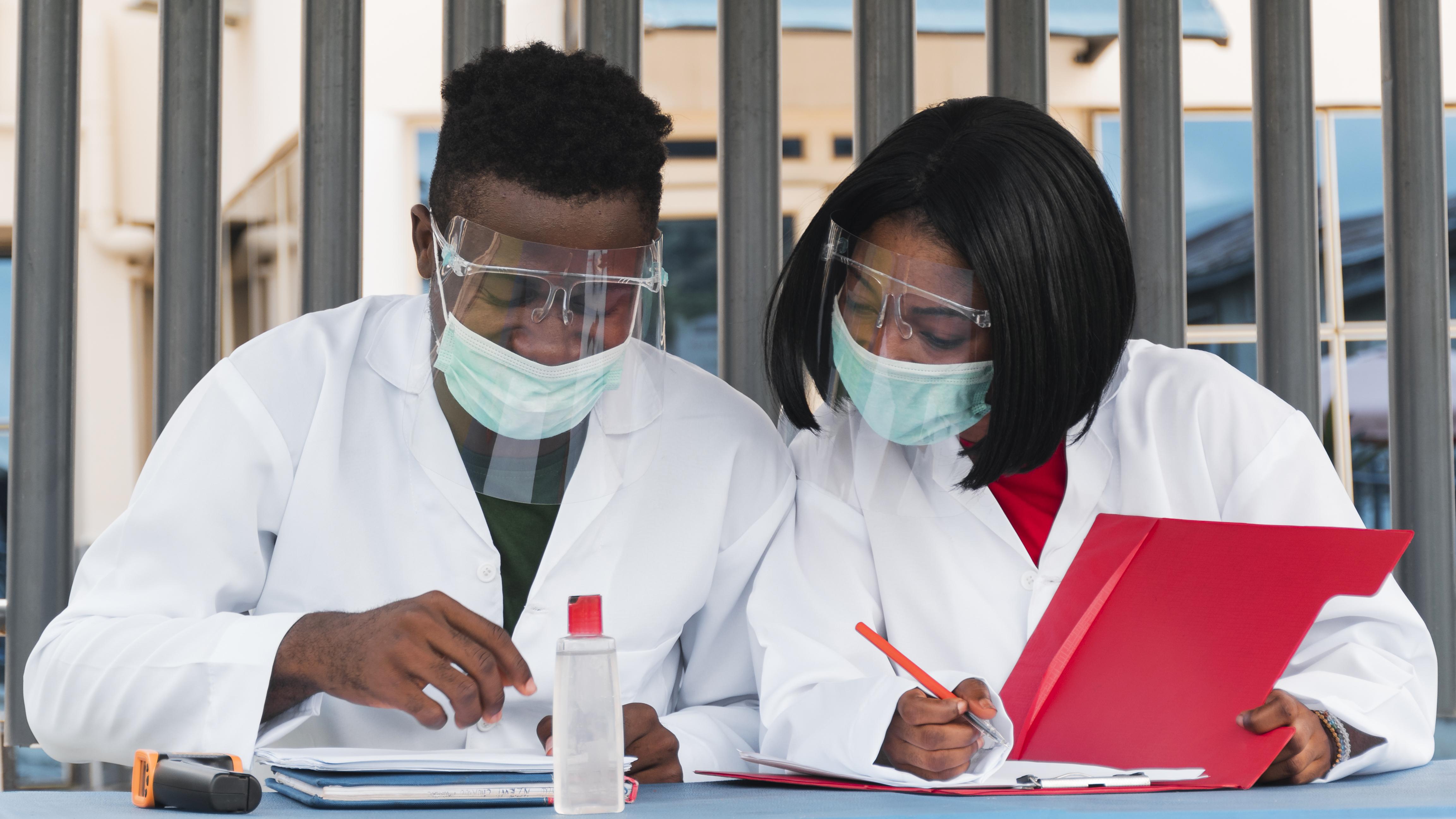 Quality control processes in medical laboratory testing with precision instruments