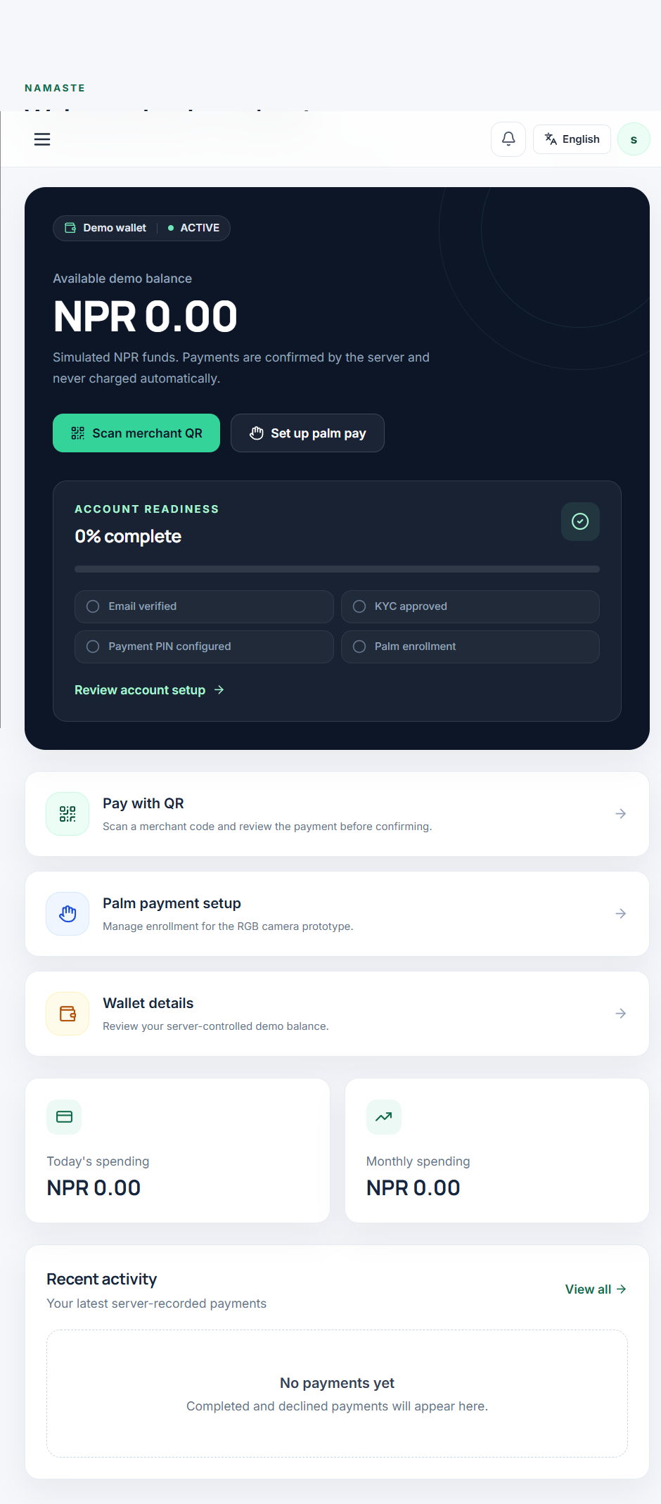 Nepal Hand Payment System – screenshot 1