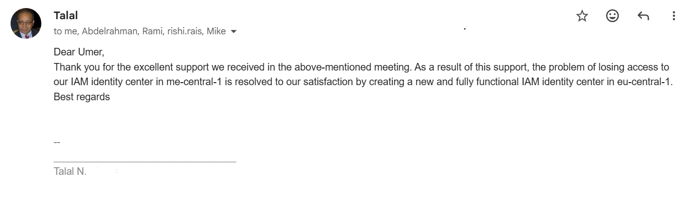 Slack feedback