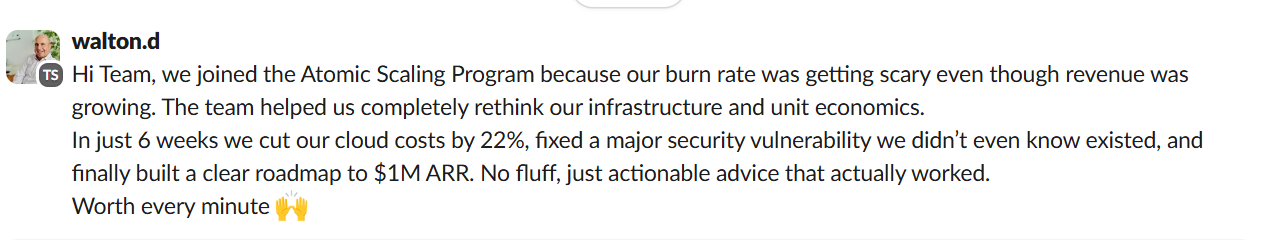 Slack feedback