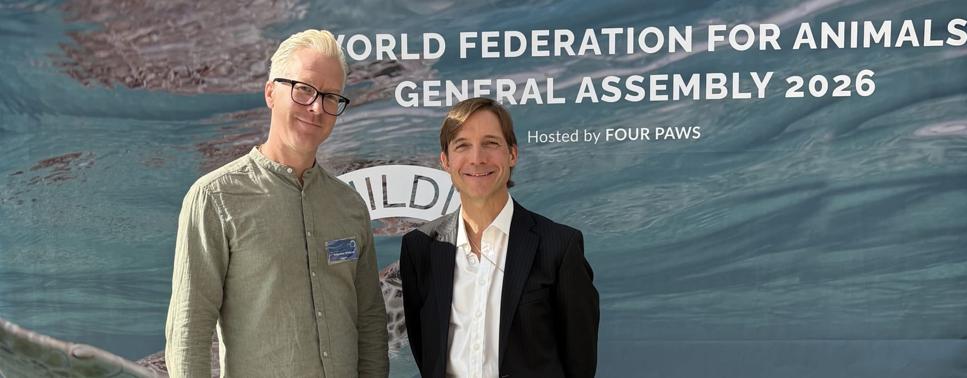 Project 1882 took part in the World Federation for Animals’ General Assembly