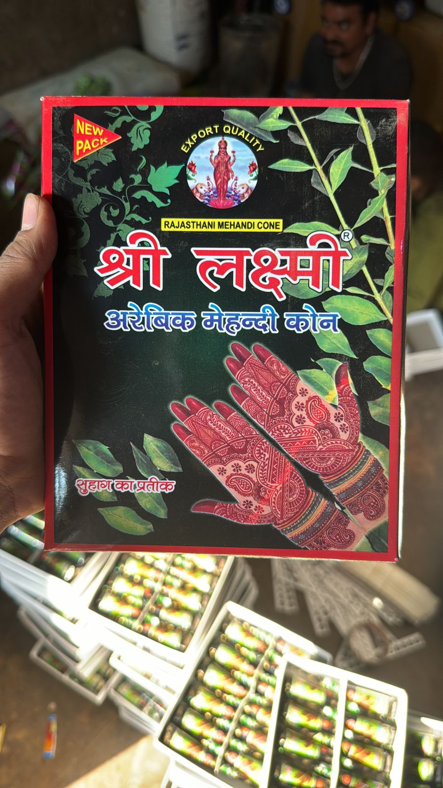 Herbal Mehendi Cone Pack (6)