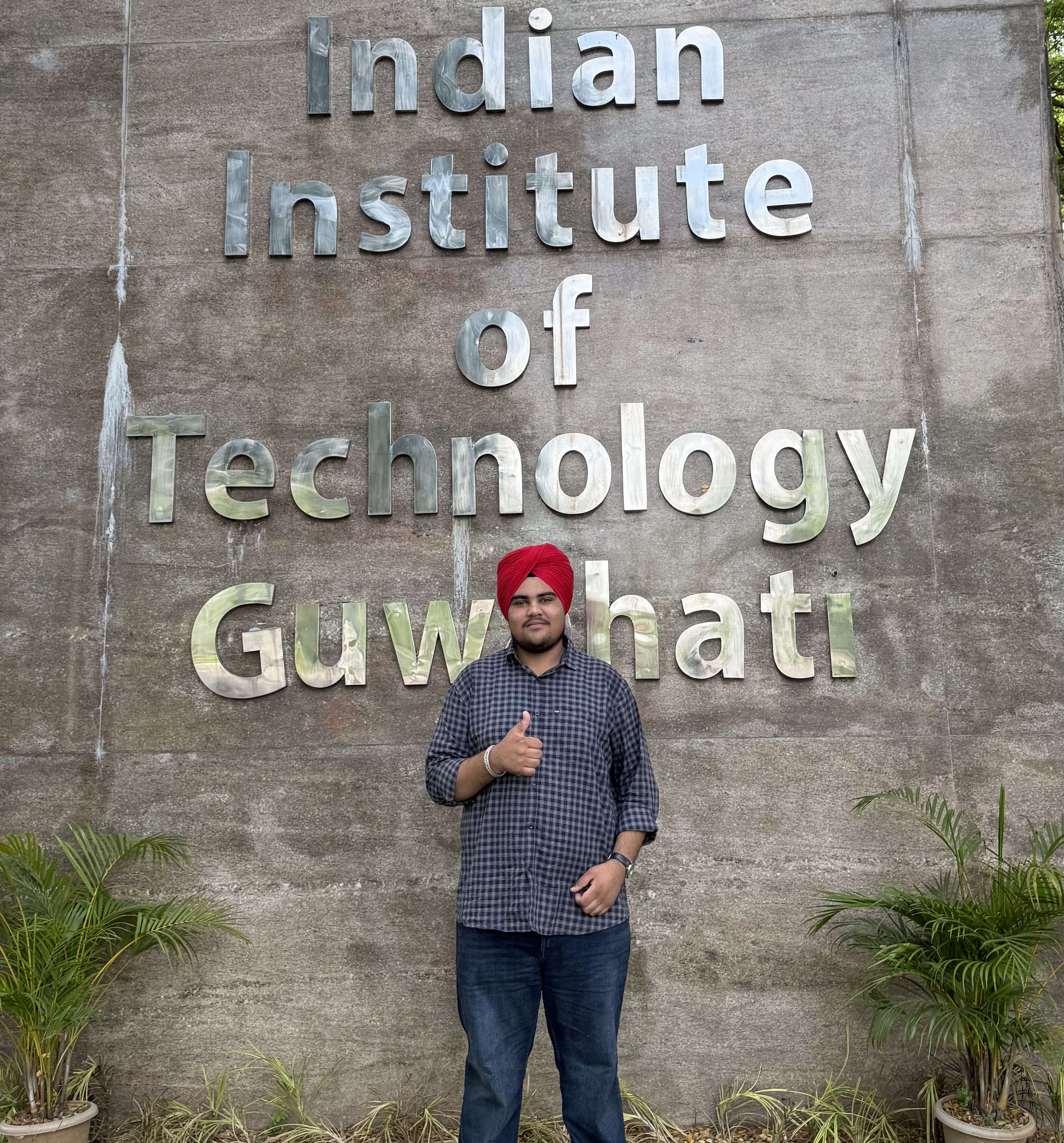 Internship at IIT Guwahati