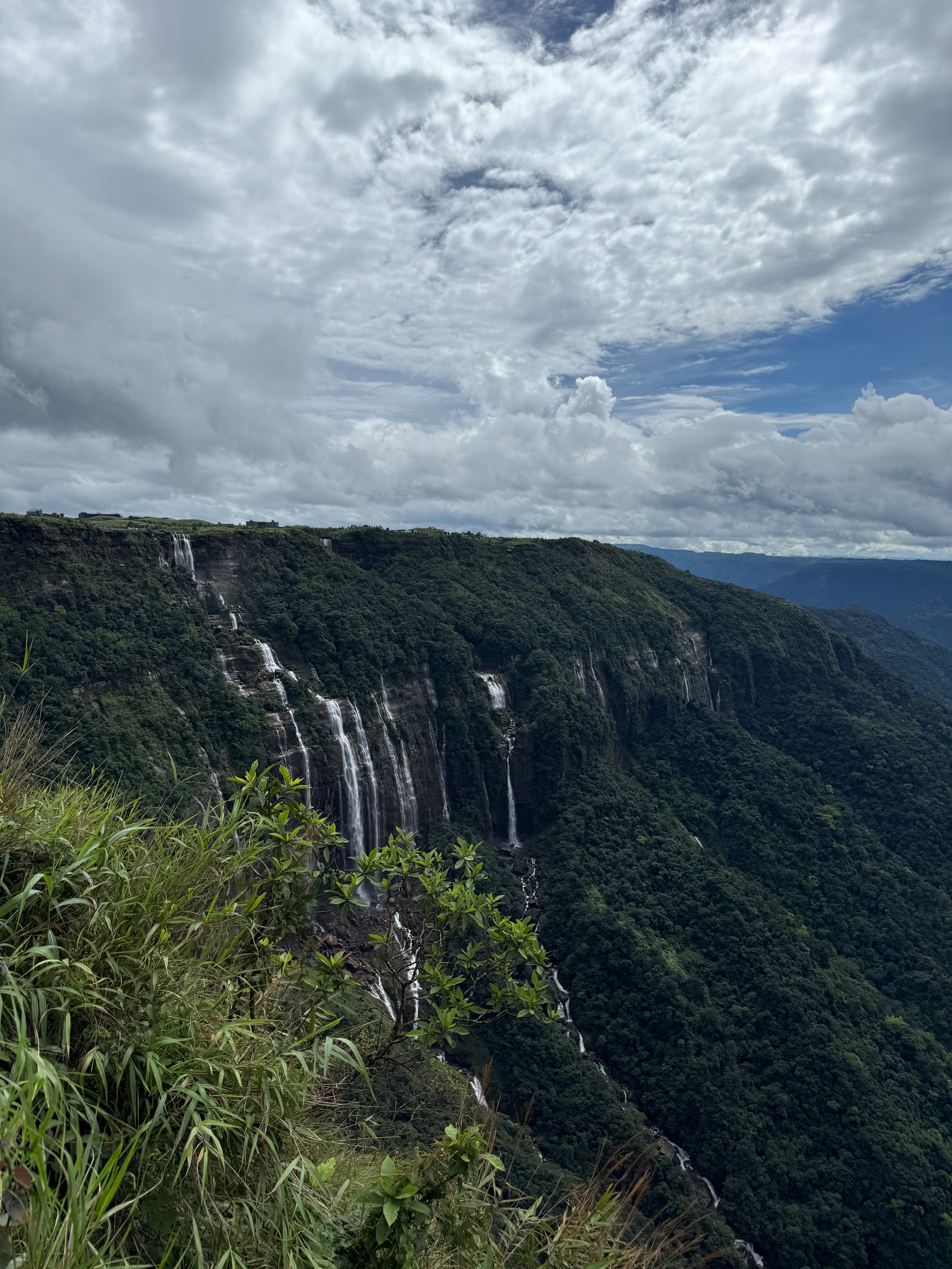 Seven Sister Waterfall, Cherrapunji, Meghalaya