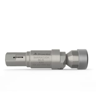 Barracuda BC-K-P2 four-jet rotary shotgun tool, elevated view showing head ports