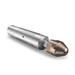 banshee 13 mm ae tube-cleaning tool with automated-equipment head, angled product view