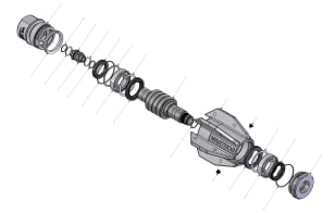 WGR-U-1-1/4-BSPP Interactive BOM Diagram