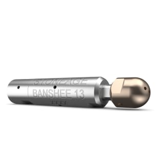 banshee tube cleaning nozzle