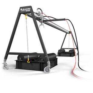 bundle blaster shellside exchanger cleaning system