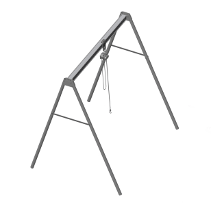 rear support assembly - max working load 1000 lbs (454 kg)