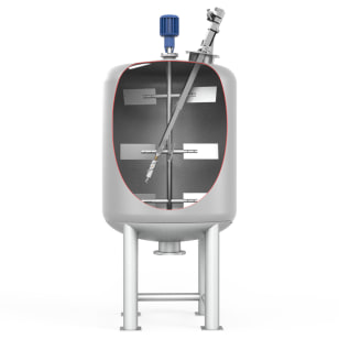 teleboom positioning system for high pressure tank cleaning