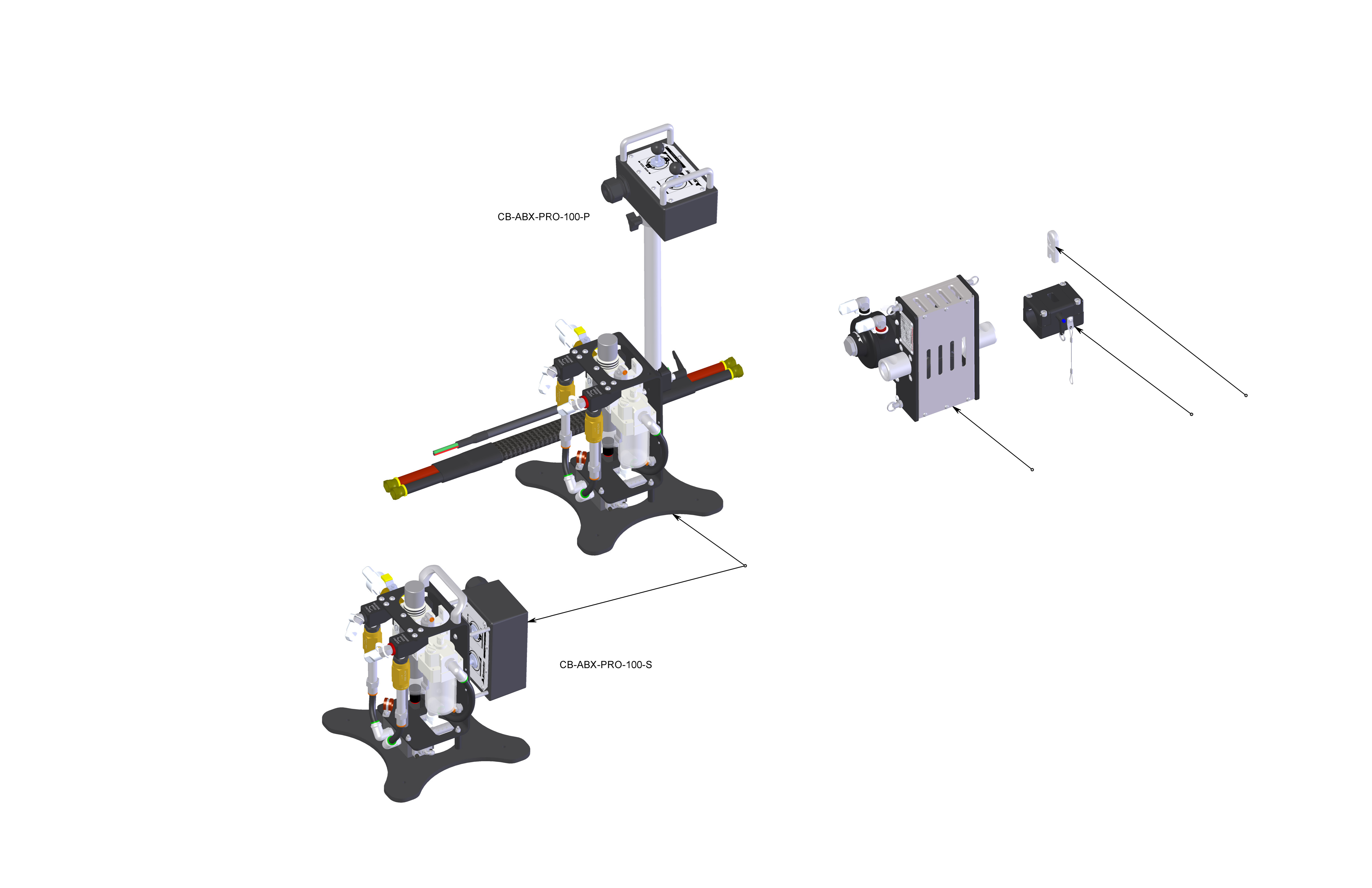 ABX-PRO-PKG Interactive BOM Diagram