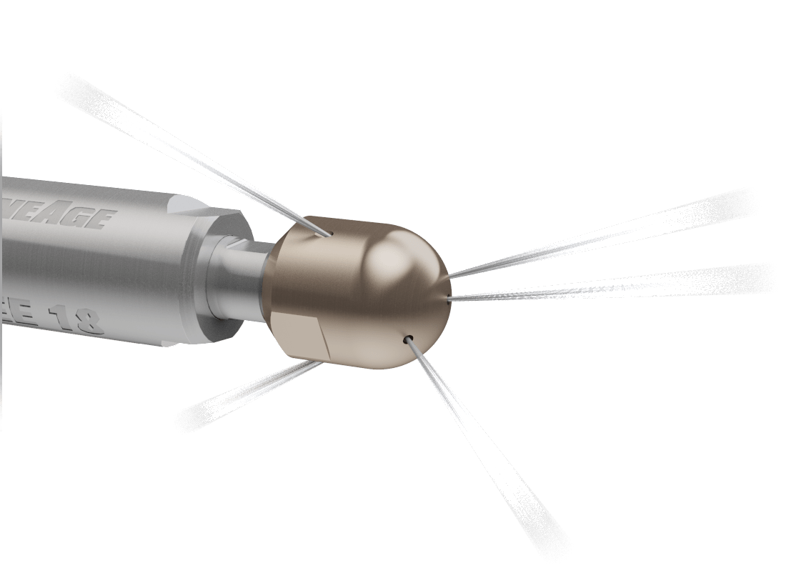 Banshee standard cleaning heads