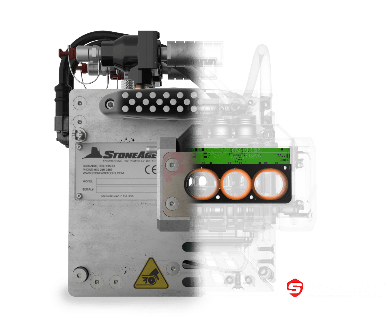 StoneAge | AutoBox 3L with Sentinel Technology for Tube Cleaning