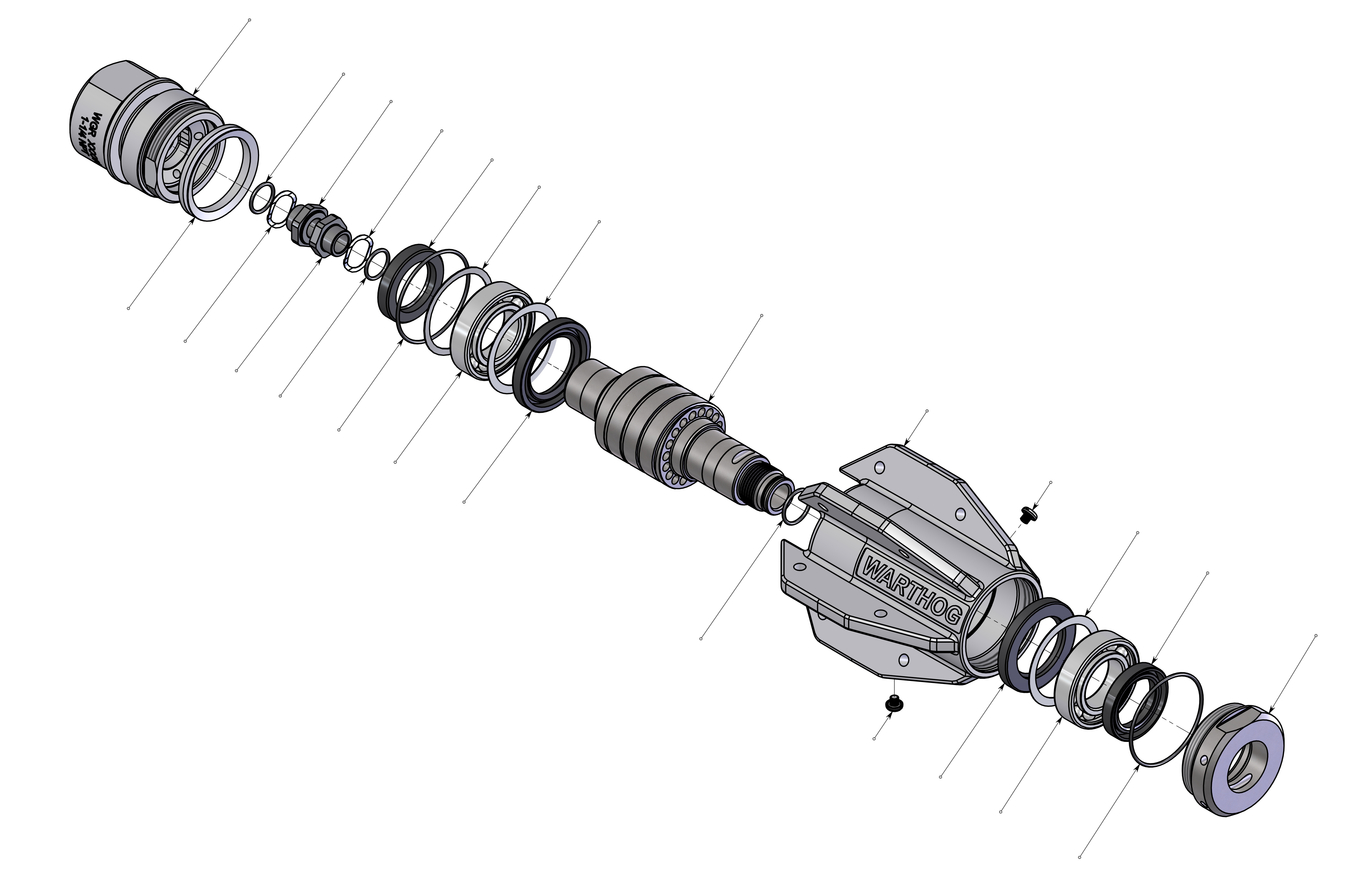 WGR-U-1-1/4 Interactive BOM Diagram