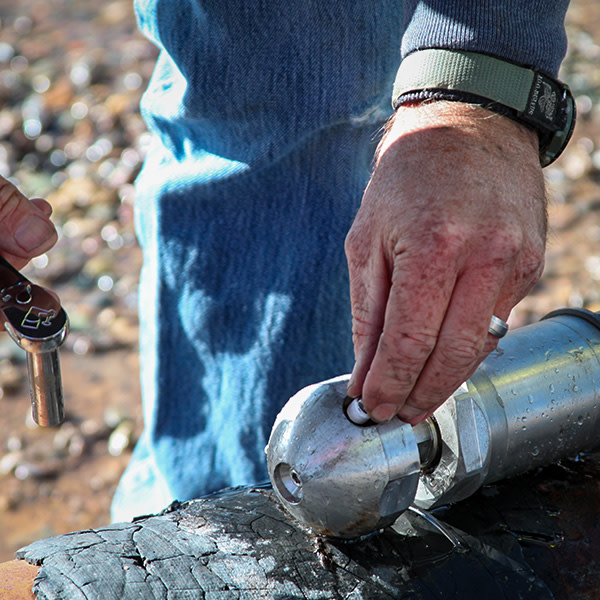 Warthog sewer nozzles are easy to service in the field