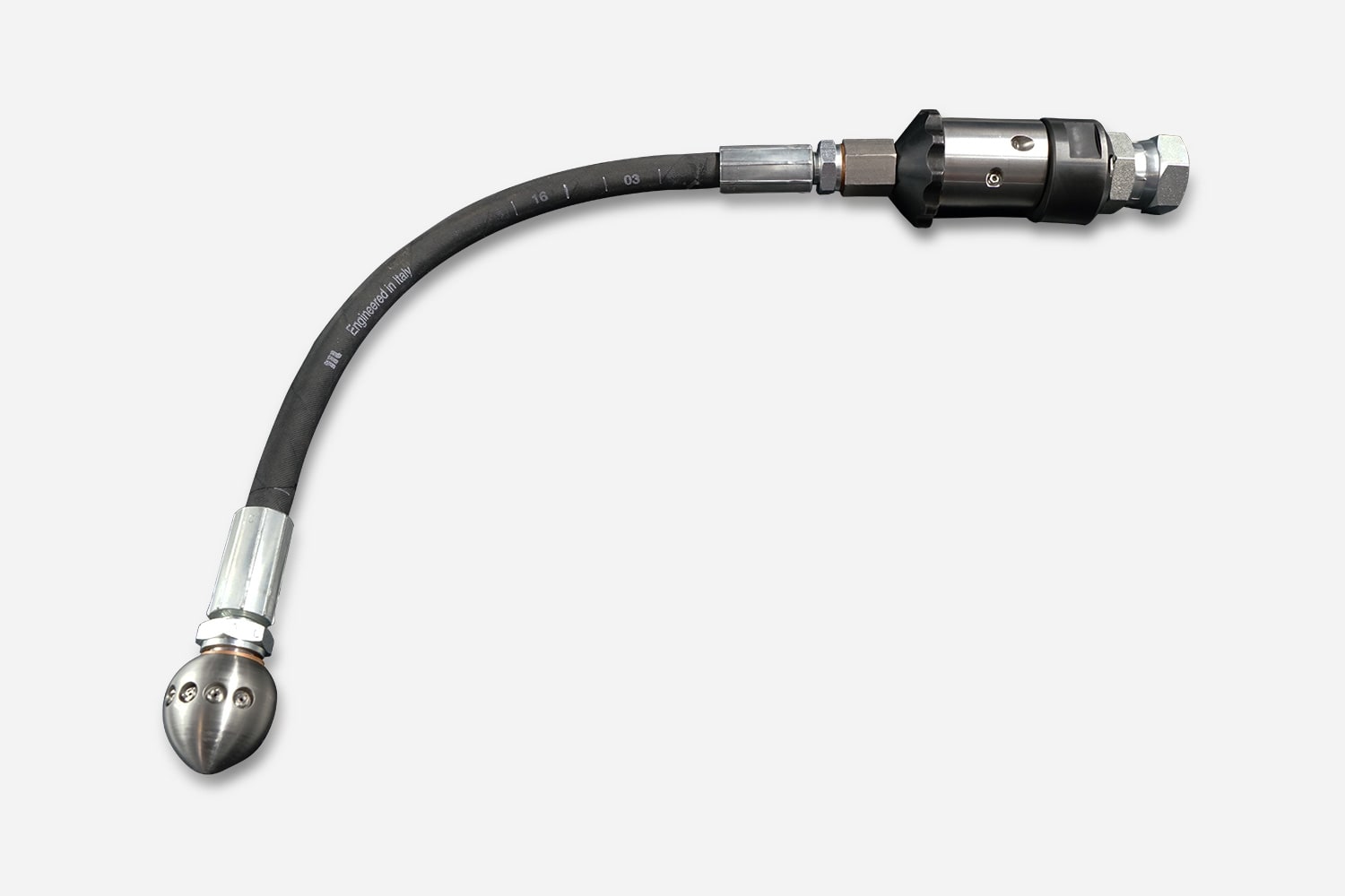 Duebre D-Roto guiding sewer nozzles