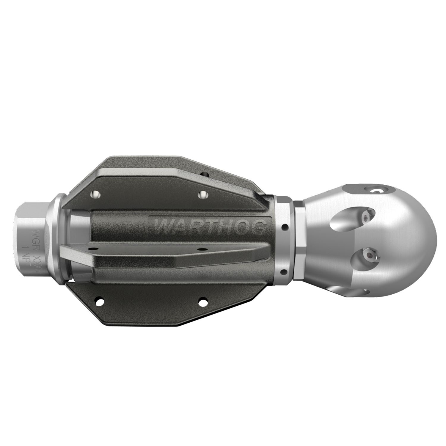 Warthog Guardian sewer nozzle for large pipes