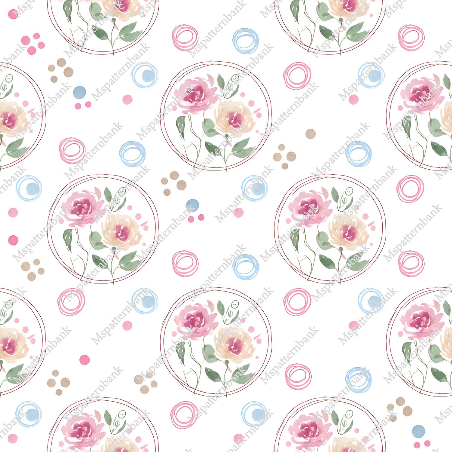 Elegant Floral Seamless Pattern Design Elegant Floral Seamless Pattern Design