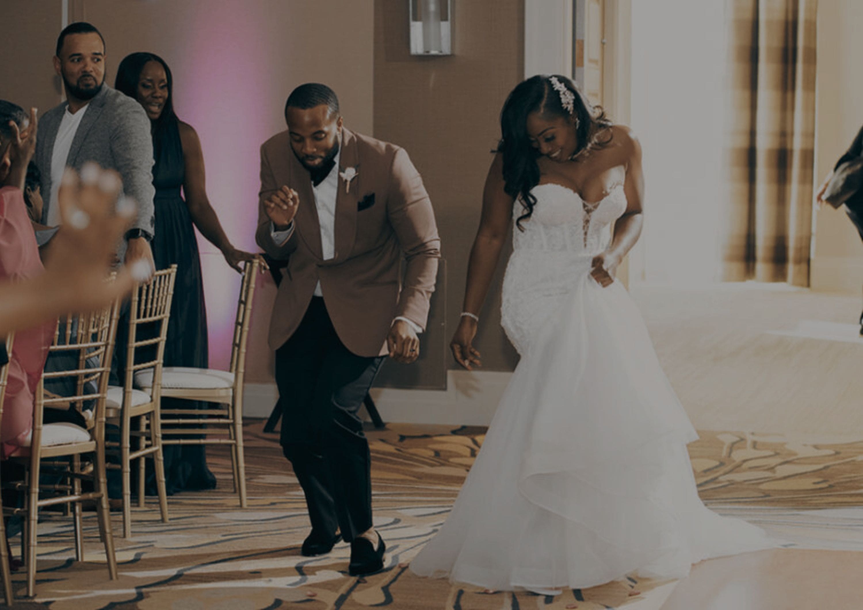 Wedding reception entrance choreography Ireland
