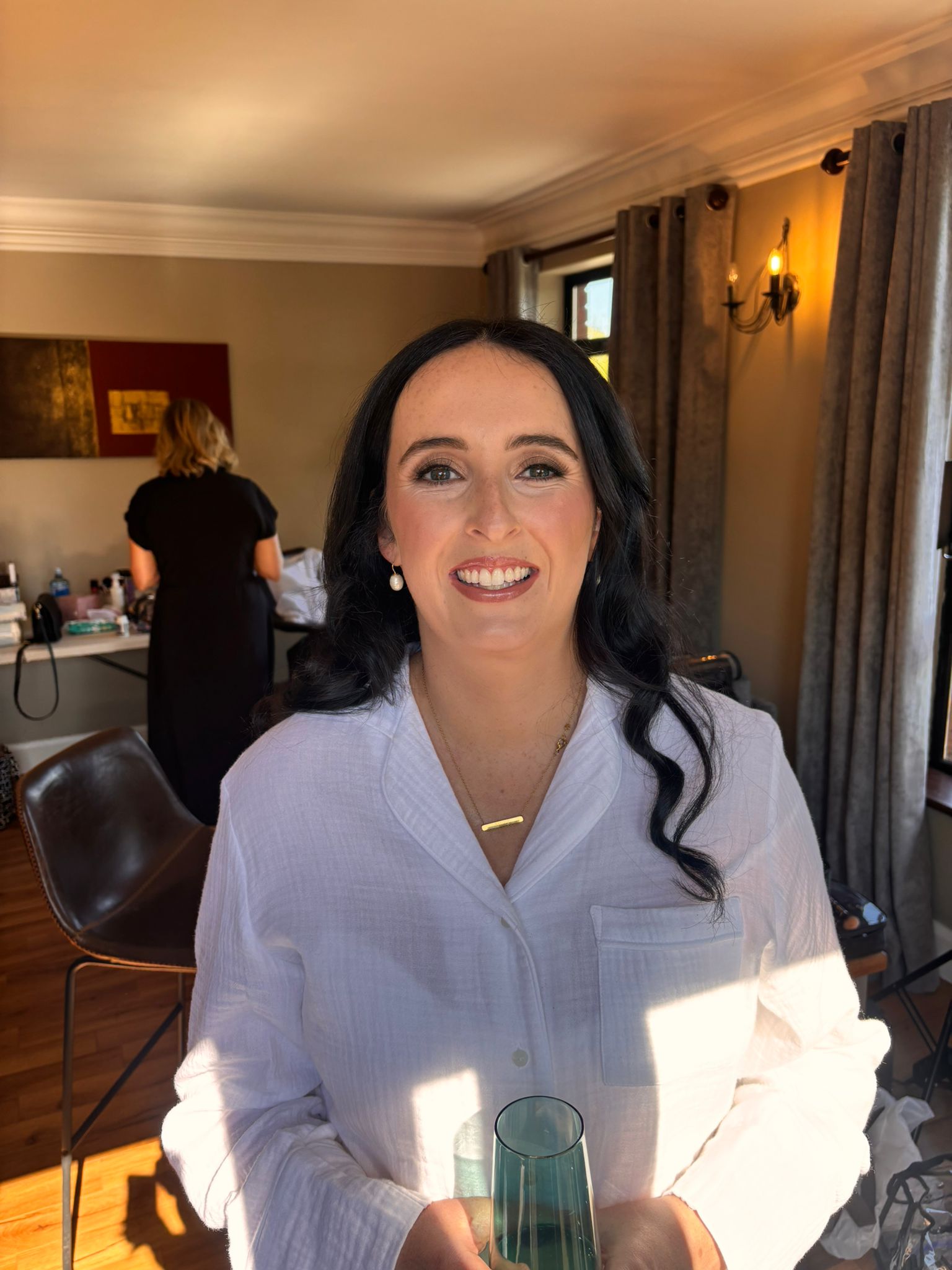 Soft natural bridal makeup Ireland