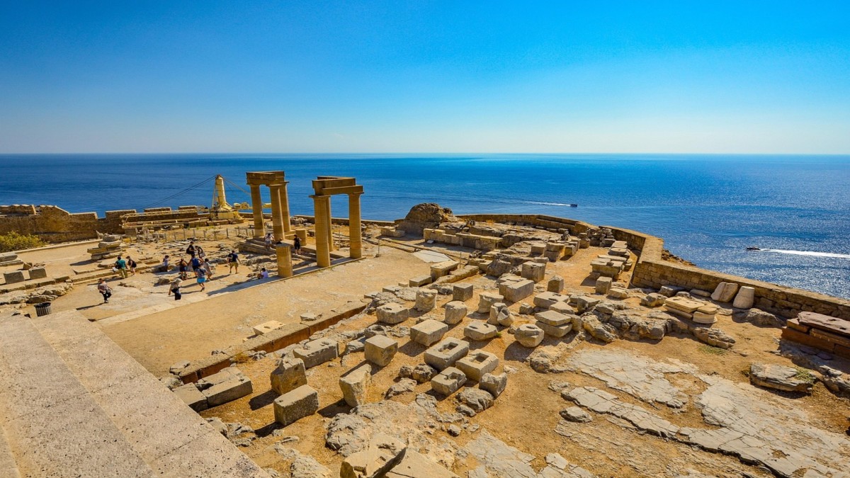 Circuit en liberté Rhodes - Symi via Rhodes