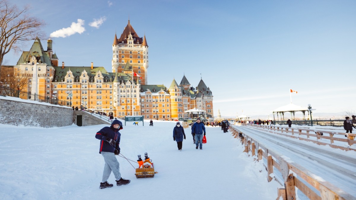 Circuit Est Canada : L'hiver en multi-activités au Lac Blanc