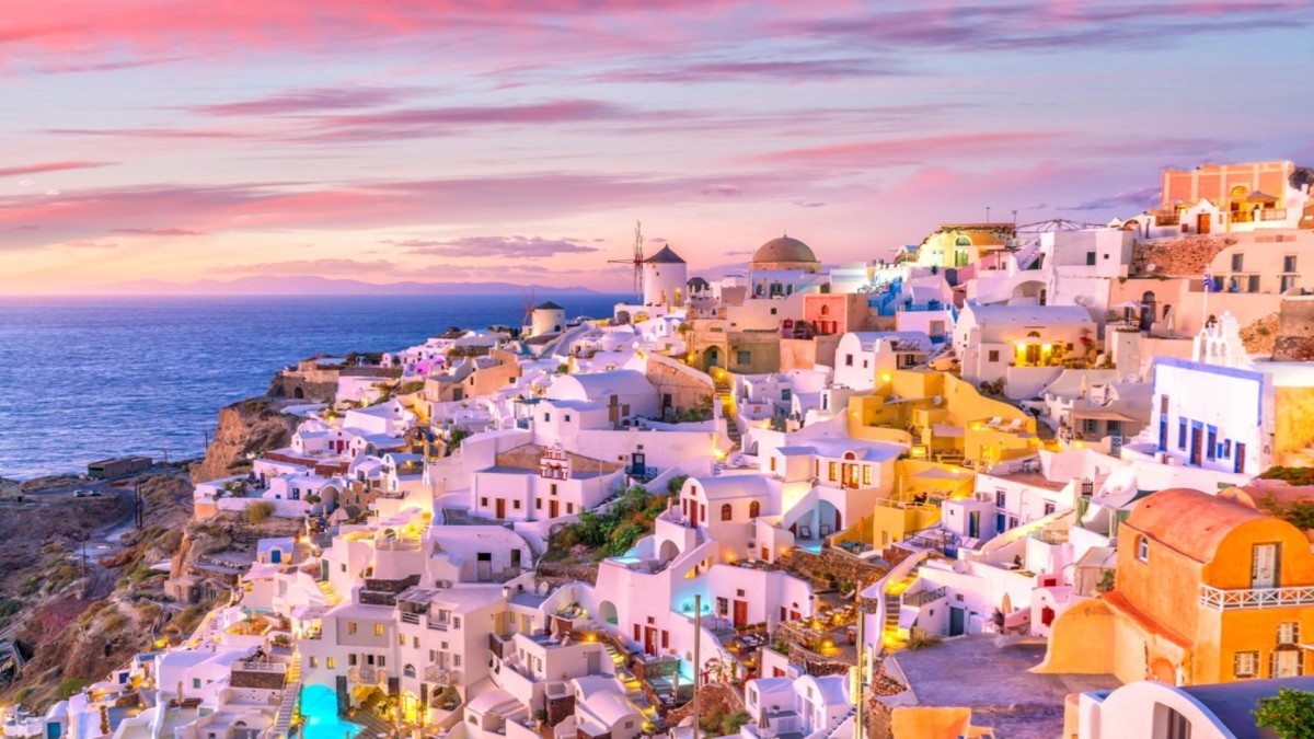 Combiné Santorin Naxos Paros en 3*