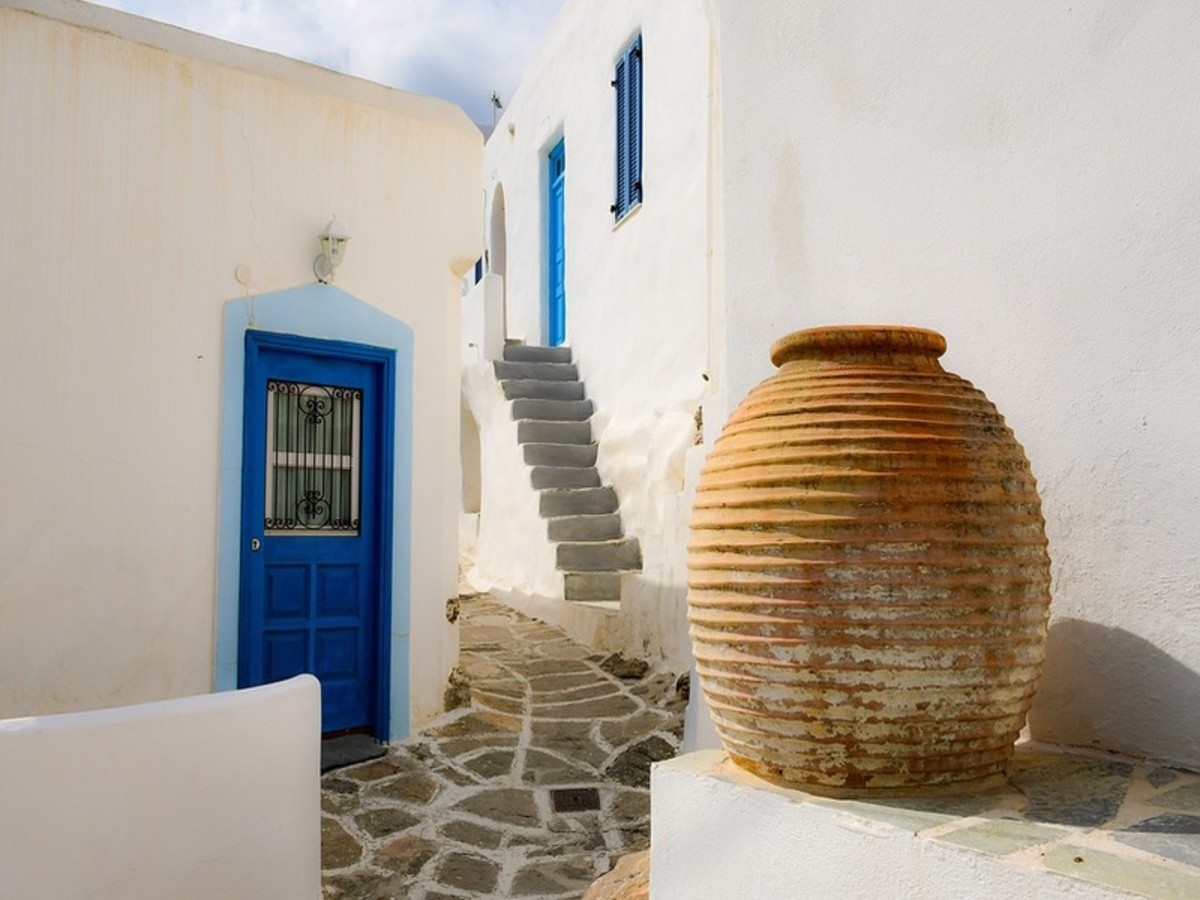 Hôtel Crète à Cyclades, combine dans les cyclades depuis athenes amorgos paros et santorin