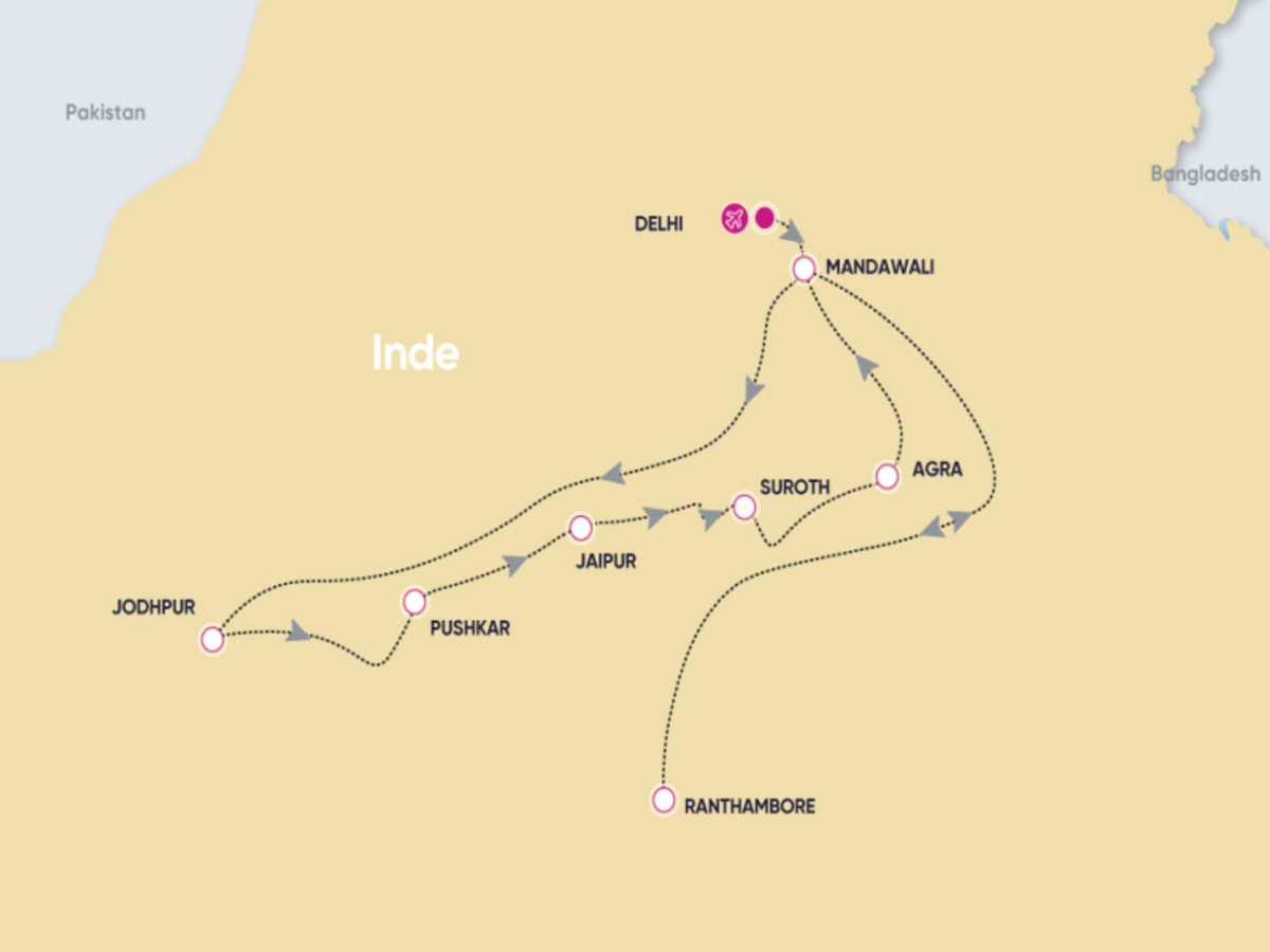 Ôcircuit Évasion – Inde du Nord, Palais & Safari, Circuit Inde par Ôvoyages Ôcircuit Évasion – Inde du Nord, Palais & Safari, Circuit Inde par Ôvoyages