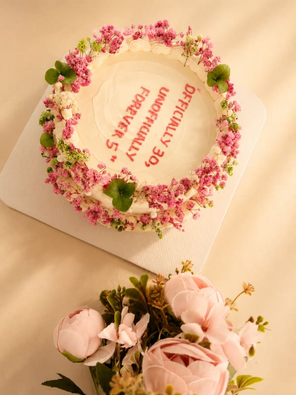 Forever Young Birthday Cake