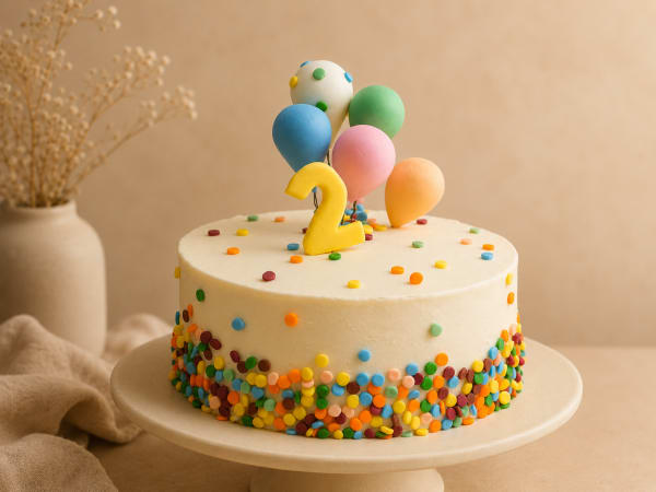 Confetti Pop Birthday Cake