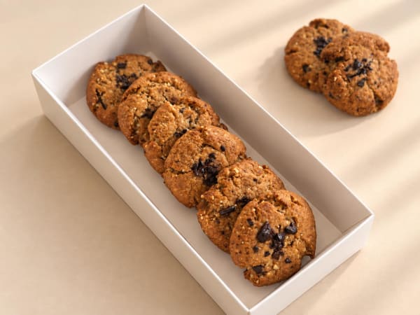 Monk Fruit Chocolate Cookie Box of 6